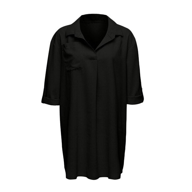 Feitong Womens Tops And Blouses Female SolidS wimsuit Beach Cover Up Shirt