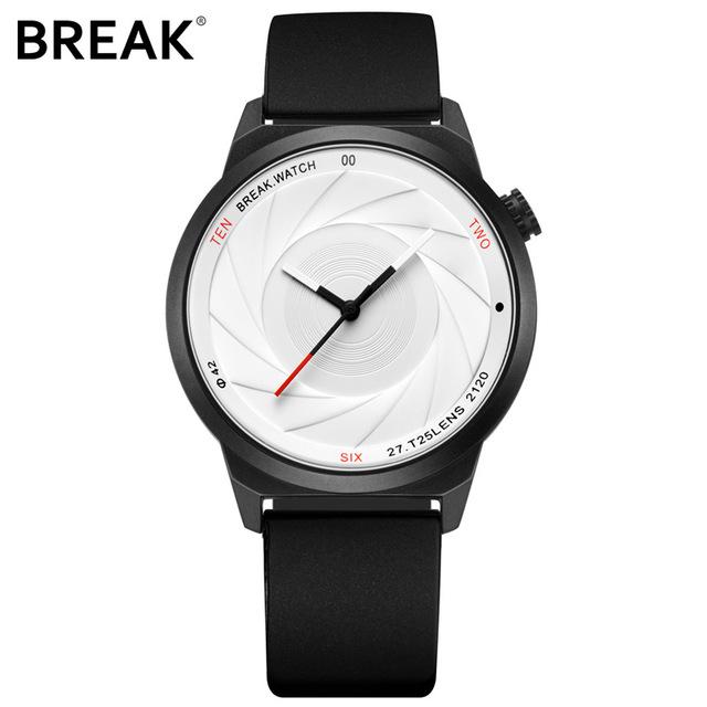 Unique Design Photographer Series Men Women Unisex Brand Wristwatches Sports Rubber Quartz Creative Casual Fashion Watches
