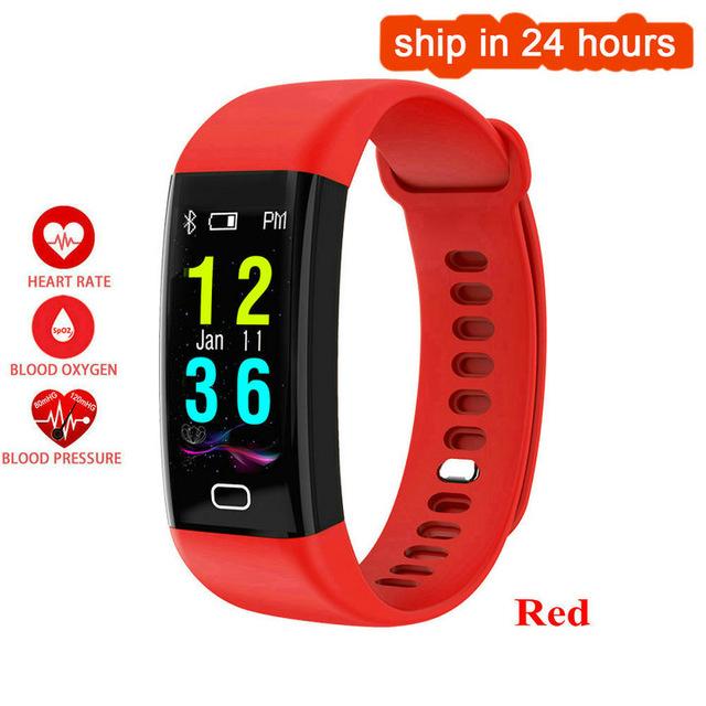 Hold Waterproof Smart Bracelet Heart Rate Monitor Blood Pressure Fitness Tracker Smartband Sport Watch for phone