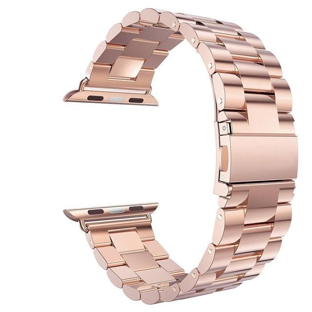 Stylish stainless steel strap for Apple Watches