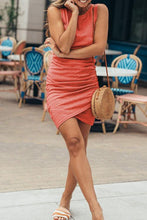 Load image into Gallery viewer, Zraus Casual Cotton Sheath Mini Dress