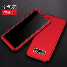 Charger l&#39;image dans la galerie, 360 Full Cover Protective Ultra Thin Hard PC Body Protection For Samsung+Free Soft film