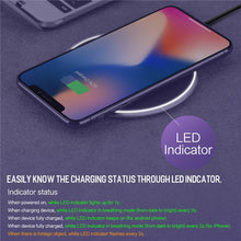 Charger l&#39;image dans la galerie, 10W Wireless Charger , Qi Fast Wireless Charging Pad LED Breathing Light For iPhone X8 Samsung Note 8 S8 S7 S6 *47% OFF* - ColaPa - Discover Hot Mobile Accessories Online