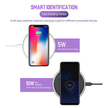 Charger l&#39;image dans la galerie, 10W Wireless Charger , Qi Fast Wireless Charging Pad LED Breathing Light For iPhone X8 Samsung Note 8 S8 S7 S6 *47% OFF* - ColaPa - Discover Hot Mobile Accessories Online