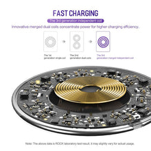 Charger l&#39;image dans la galerie, 10W Wireless Charger , Qi Fast Wireless Charging Pad LED Breathing Light For iPhone X8 Samsung Note 8 S8 S7 S6 *47% OFF* - ColaPa - Discover Hot Mobile Accessories Online