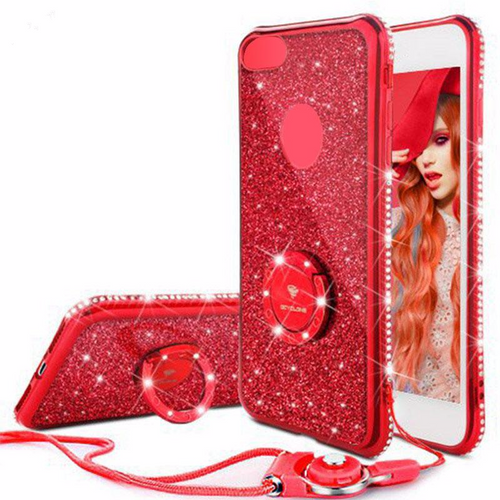 Bling Diamond Rhinestone Bumper Ring Stand Thin Soft Protective iPhone Case *42% OFF* - ColaPa - Discover Hot Mobile Accessories Online