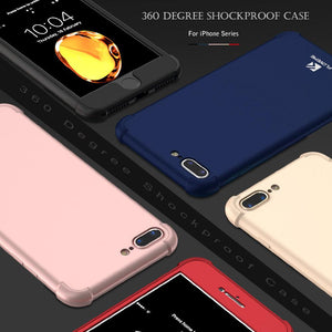 360 Degree Case For iPhone Shockproof Case Cover Coque *30% OFF* - ColaPa - Discover Hot Mobile Accessories Online