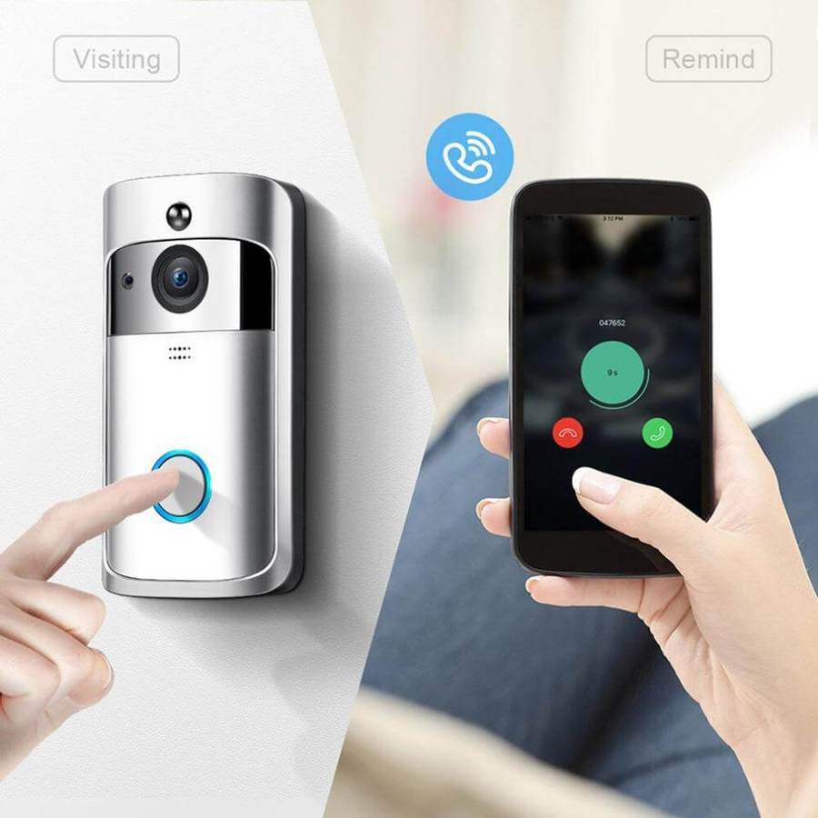 Smart Night Vision 720P Video Doorbell FREE SHIPPING*