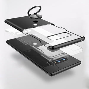 Luxury Two-color Case cute clear PC back cover for Galaxy Note 8