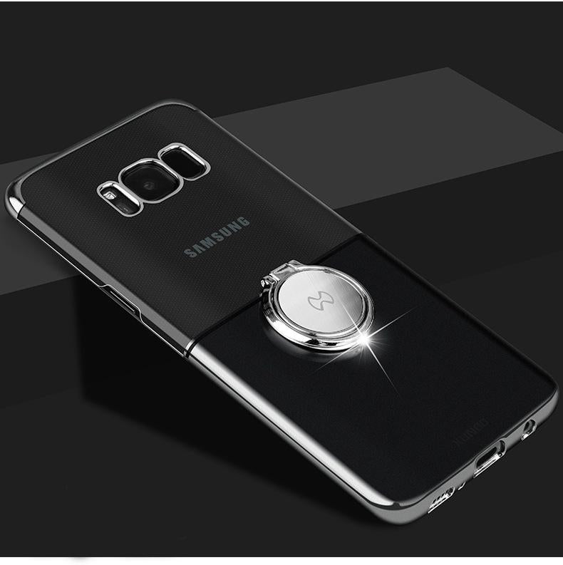 Luxury Two-color Case cute clear PC back cover for Galaxy Note 8