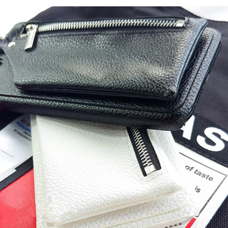 Leather Luxury Zipper Handbag Wallet Phone Cases For iPhone
