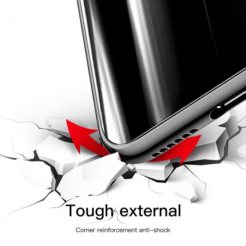 Luxury Plating Tempered Glass For iPhone X