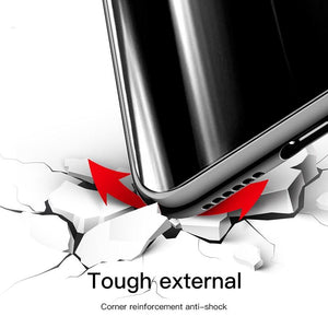 Luxury Plating Tempered Glass For iPhone X