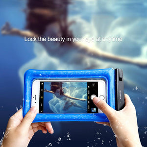 Universal Waterproof Case For iPhone X 8 7 6 6S Samsung S9 S8 Note8 Waterproof Bag Case For Phone Underwater Pouch