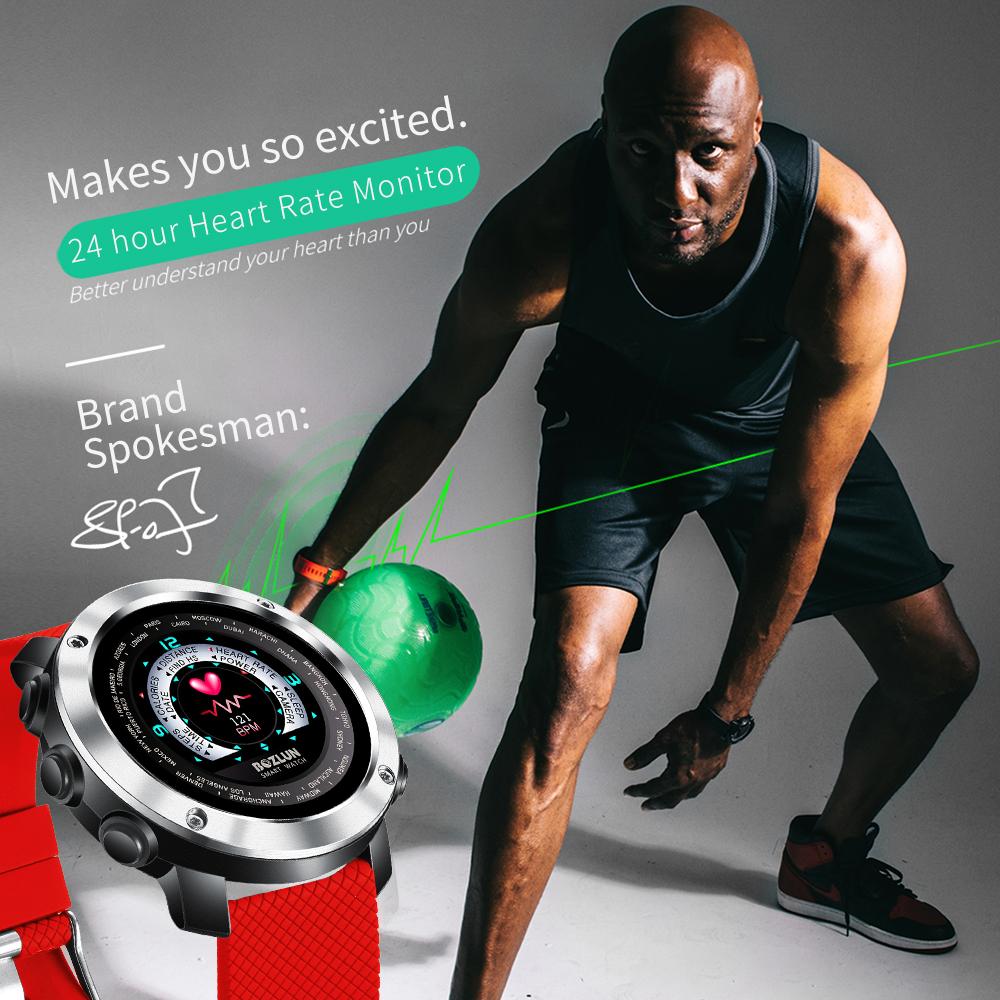 Bluetooth IP67 Waterproof Sport Smart Watch
