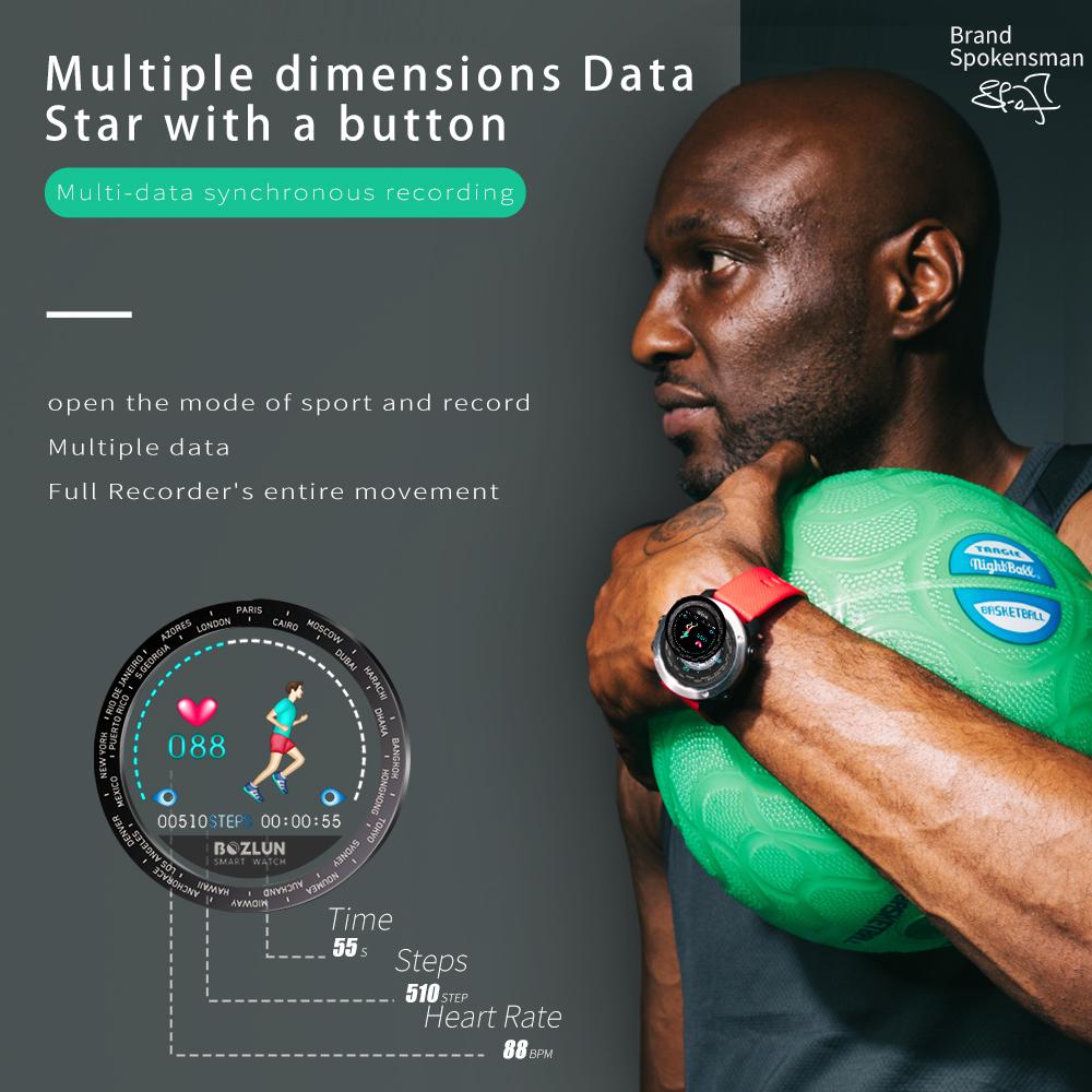Bluetooth IP67 Waterproof Sport Smart Watch