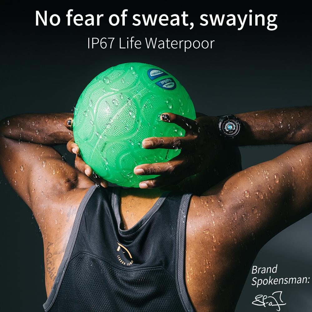 Bluetooth IP67 Waterproof Sport Smart Watch
