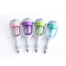 Load image into Gallery viewer, Car charger Freshener Mini Air Humidifier Diffuser Essential Oil Ultrasonic Aroma Mist Purifier