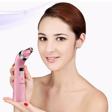 Charger l&#39;image dans la galerie, Electric Facial Face Pore Cleanser Comedo Sucker Blackhead Eliminator Acne Removal Vacuum Suction Face Skin Care Beauty Device