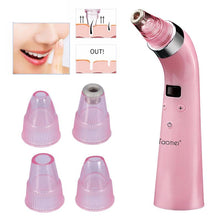 Charger l&#39;image dans la galerie, Electric Facial Face Pore Cleanser Comedo Sucker Blackhead Eliminator Acne Removal Vacuum Suction Face Skin Care Beauty Device