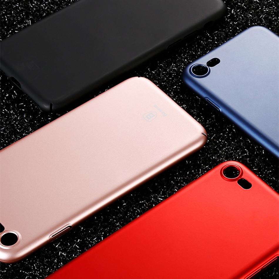 Baseus Luxury Smooth Red Case For iPhone *30% OFF* - ColaPa - Discover Hot Mobile Accessories Online