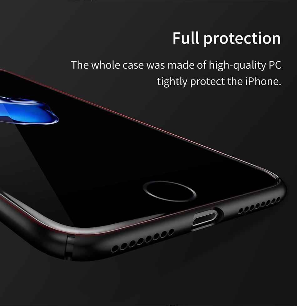 Baseus Luxury Smooth Red Case For iPhone *30% OFF* - ColaPa - Discover Hot Mobile Accessories Online
