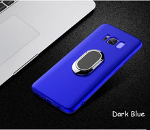 Load image into Gallery viewer, Car Holder Stand Magnetic Suction Bracket Finger Ring TPU Case For Samsung
