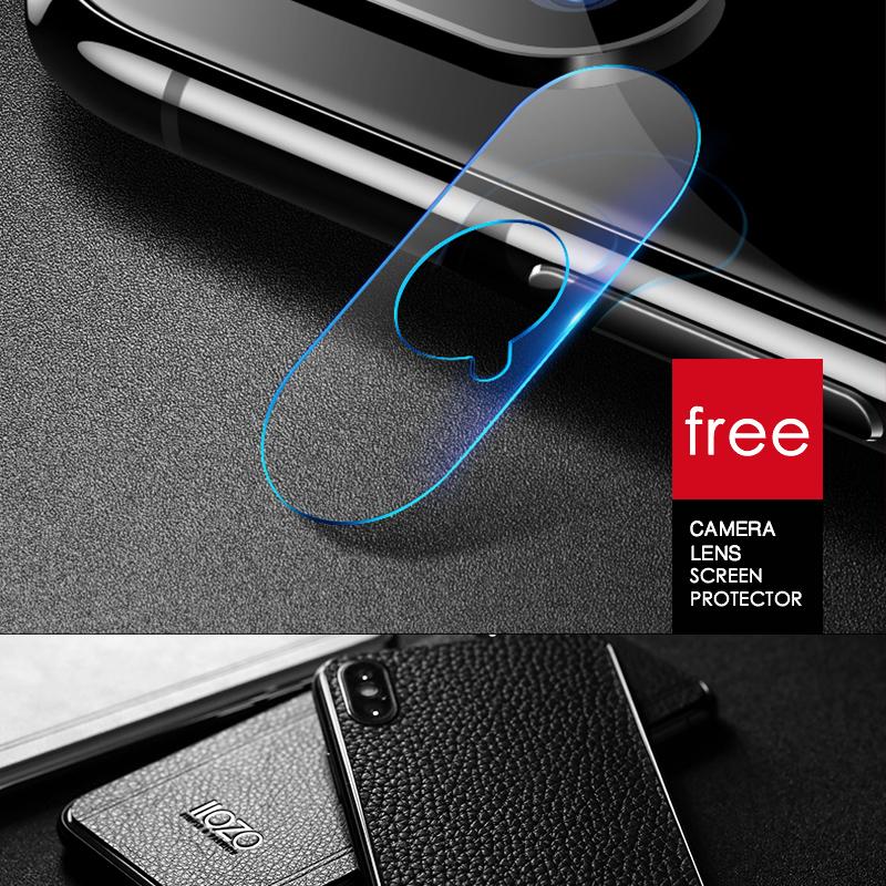 Luxury Leather Back Body Sticker Skin For iphone X 7 8 7plus 8plus Protector Film Mobile Phone Stickers for iphone X 10