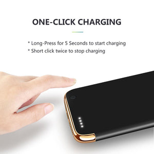 Battery Charger Cases for iPhone 7/8 2300mAh  Portable Backup External Battery Charger Case Power Bank Pack Cover