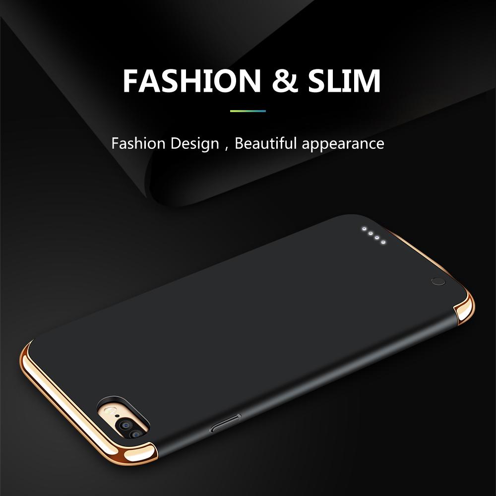 Battery Charger Cases for iPhone 7/8 2300mAh  Portable Backup External Battery Charger Case Power Bank Pack Cover