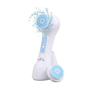 Facial Cleansing Brush For Face Deep Pores Electric Cleaning Massager Exfoliator Scrubber Skin KD-3033SA