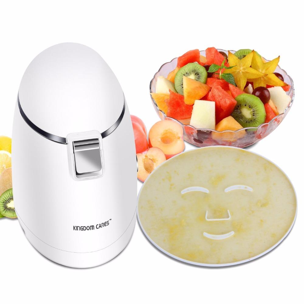 Home use Mask Machine Facial SPA Automatic Fruit Vegetable Milk Maker DIY Natural Collagen Whiten