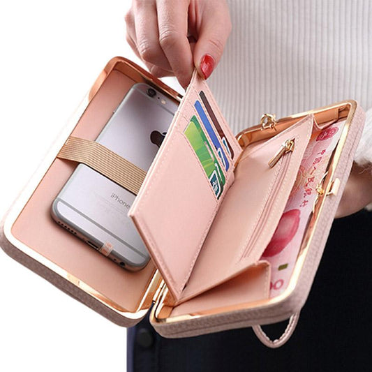 Luxury Women Wallet Phone Bag Leather Case For Phone