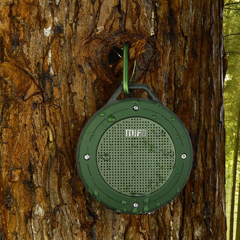 Outdoor Wireless Bluetooth 4.0 Stereo Portable Speaker Built-in mic Shock Resistance IPX6 Waterproof Speaker with Bass