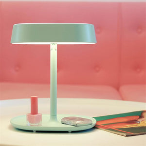 Rechargeable LED makeup mirror lamp storage three in one mirror lamp