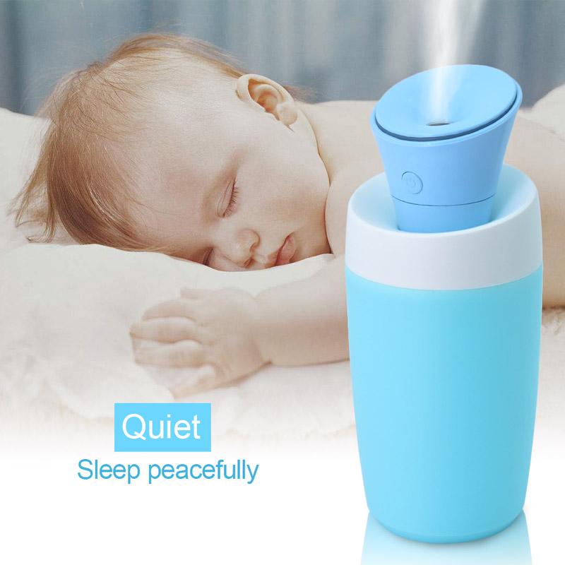 New Mini Ultrasonic Cool Mist USB Car Air Humidifier Portable Car Humidifier for home Water Tank