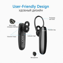 Load image into Gallery viewer, Bluetooth Wireless Headsets With Microphone NFC Rotation In-Ear Earphone Noise Canceling