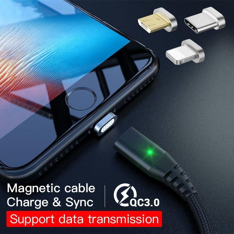 Magnetic Cable Micro usb Fast Charging Adapter