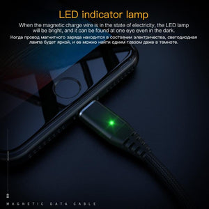 Magnetic Cable Micro usb Fast Charging Adapter