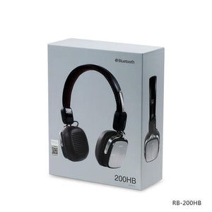 Bluetooth headphone wireless stereo bass fold earbuds Classical leather comfort ear pad headset with MIC