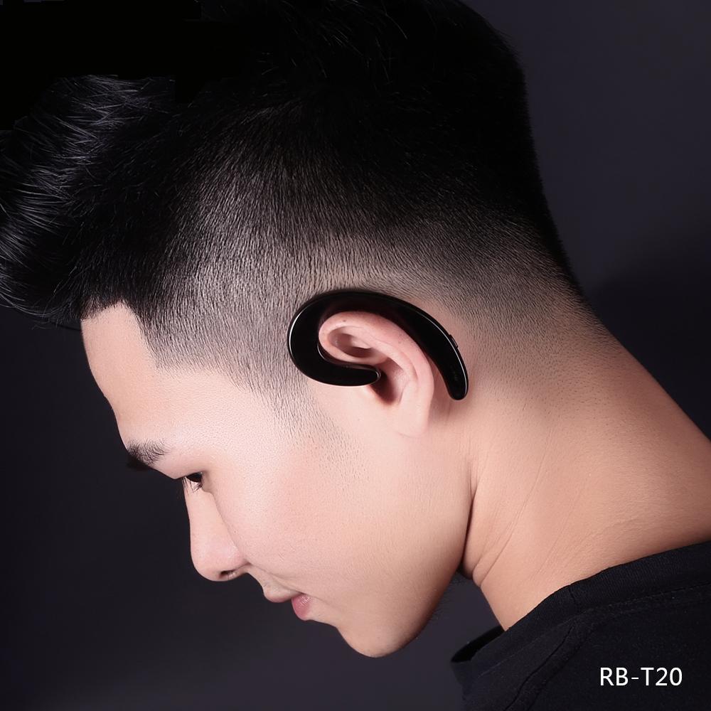 Mini Wireless Bluetooth Earphone with Mic earhook Headset Music Earbud Noise Canceling for Android/iPhone