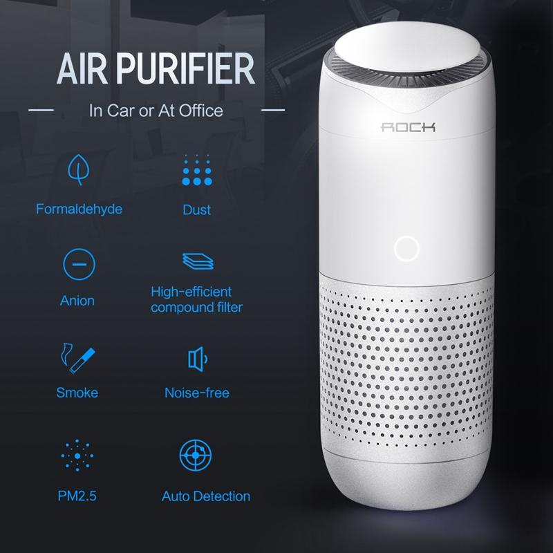 Car Air purifier of Anion for High-efficiency Purification,Air Cleaner for Car With LED Indicator