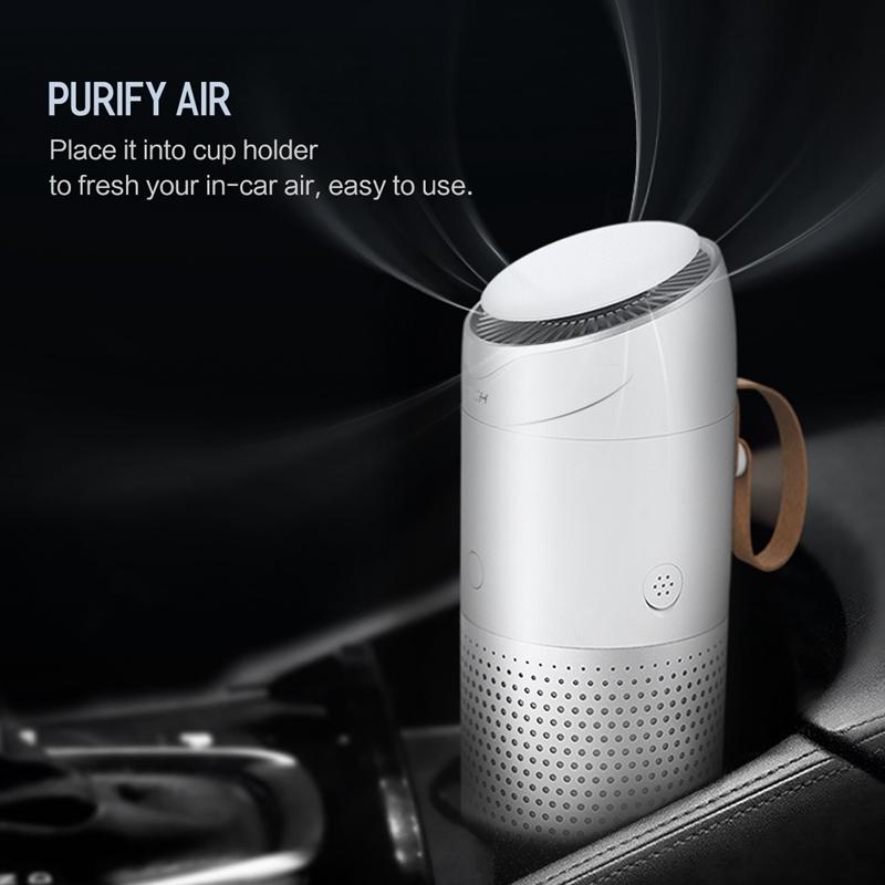 Car Air purifier of Anion for High-efficiency Purification,Air Cleaner for Car With LED Indicator