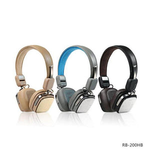 Bluetooth headphone wireless stereo bass fold earbuds Classical leather comfort ear pad headset with MIC