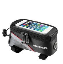 Charger l&#39;image dans la galerie, Bike Bag Cycling Bicycle Bag Pollice Gps Sacchetto Pacchetto Telefono Cellulare Touch Screen Phone Rainproof Nylon Bags
