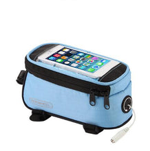 Charger l&#39;image dans la galerie, Bike Bag Cycling Bicycle Bag Pollice Gps Sacchetto Pacchetto Telefono Cellulare Touch Screen Phone Rainproof Nylon Bags