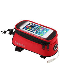 Charger l&#39;image dans la galerie, Bike Bag Cycling Bicycle Bag Pollice Gps Sacchetto Pacchetto Telefono Cellulare Touch Screen Phone Rainproof Nylon Bags
