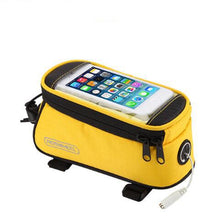 Charger l&#39;image dans la galerie, Bike Bag Cycling Bicycle Bag Pollice Gps Sacchetto Pacchetto Telefono Cellulare Touch Screen Phone Rainproof Nylon Bags