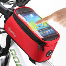 Charger l&#39;image dans la galerie, Bike Bag Cycling Bicycle Bag Pollice Gps Sacchetto Pacchetto Telefono Cellulare Touch Screen Phone Rainproof Nylon Bags