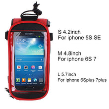 Charger l&#39;image dans la galerie, Bike Bag Cycling Bicycle Bag Pollice Gps Sacchetto Pacchetto Telefono Cellulare Touch Screen Phone Rainproof Nylon Bags